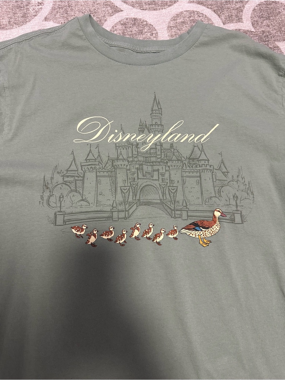 Disney Parks Disneyland Castle Ducks 2XL Tshirt